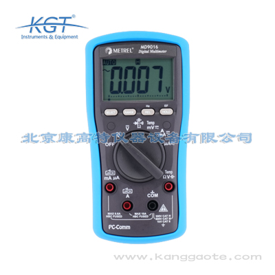 德國METREL MD 9016現(xiàn)場服務(wù)萬用表，本產(chǎn)品是小體積多功能的代表。它*融合了尺寸優(yōu)勢、創(chuàng)新功能以及與 PC 的通信能力 。現(xiàn)在熱賣中，如需購買，可通過客服熱線聯(lián)系我們！